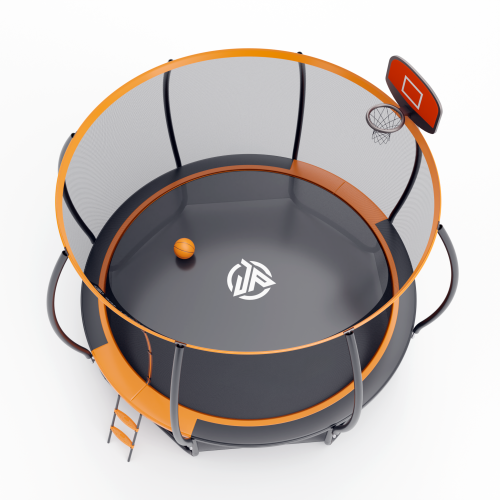 Батут Jump Power 12 ft Pro Inside Basket Orange