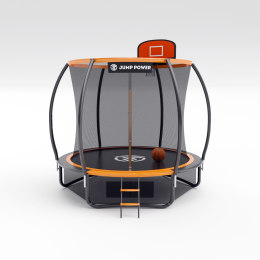 Батут Jump Power 8 ft Pro Inside Basket Orange