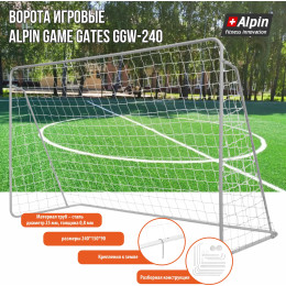 Ворота игровые Alpin Game Gates GGW-240