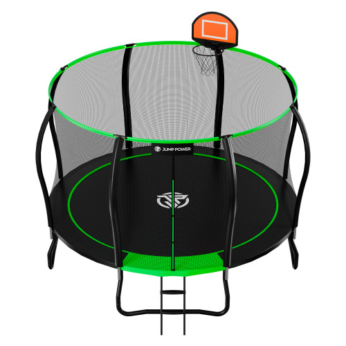 Батут Jump Power 12 ft Pro Stable Point Green