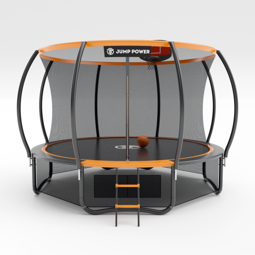 Батут Jump Power 14 ft Pro Inside Basket Orange