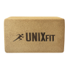 Блок для йоги и фитнеса UNIX Fit пробковый 22.5 х 15 х 7.5 см, 1 шт