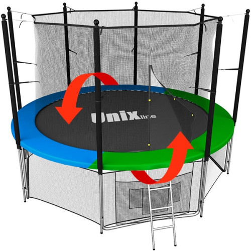 Батут UNIX Line Classic 8 ft (inside)