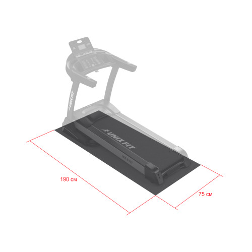 Коврик UNIX Fit для кардиотренажеров (190/75)