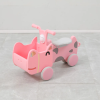 Машинка-каталка с корзиной UNIX Kids Hippo Pink, для дома и улицы из безопасных материалов