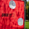 Ворота футбольные UNIX Line стальные 217x153 см переносные с мишенями