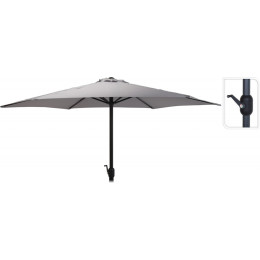 Зонт садовый складной Koopman ф300 купол светло-серый