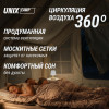 Надувная палатка UNIX Camp Sirius 4х3 зеленый (+ навес)