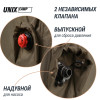 Надувная палатка UNIX Camp Sirius 4х3 зеленый (+ навес)