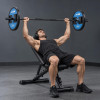 Гриф олимпийский UNIX Fit PRO 450 прямой 220 см / 50 мм черный