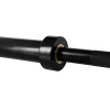 Гриф олимпийский UNIX Fit PRO 450 прямой 220 см / 50 мм черный