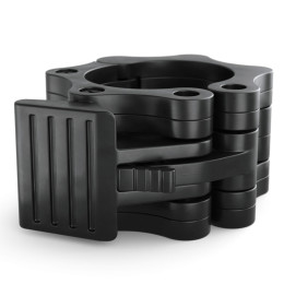 Зажимы на гриф UNIX Fit, 50 мм, черный, 2 шт