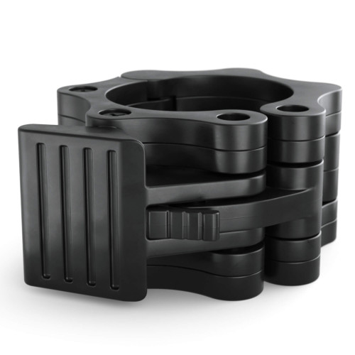 Зажимы на гриф UNIX Fit, 50 мм, черный, 2 шт