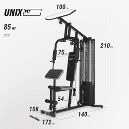 Силовой комплекс UNIX Fit блочный / Block 50