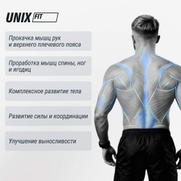 Скамья силовая со стойками UNIX Fit Bench 120P