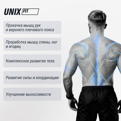 Скамья силовая со стойками UNIX Fit Bench 120P