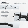 Турник-пресс-брусья со скамьей UNIX Fit силовая стойка / Power Tower 150P