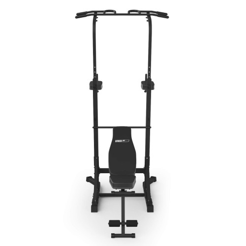 Турник-пресс-брусья со скамьей UNIX Fit силовая стойка / Power Tower 150P
