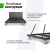 Баскетбольная стойка UNIX Line B-Stand-TG PRO 54