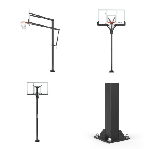 Баскетбольная стойка стационарная UNIX Line B-Stand-TG PRO 72