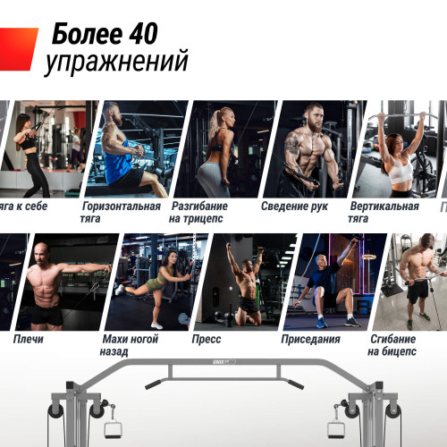 Кроссовер UNIX Fit силовая станция / Station 150 (два блока)
