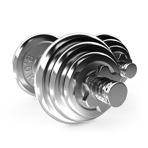 Набор гантелей UNIX Fit в кейсе 20 кг