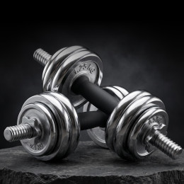 Набор гантелей UNIX Fit в кейсе 30 кг