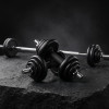 Набор гантелей и штанга UNIX Fit в кейсе 50 кг
