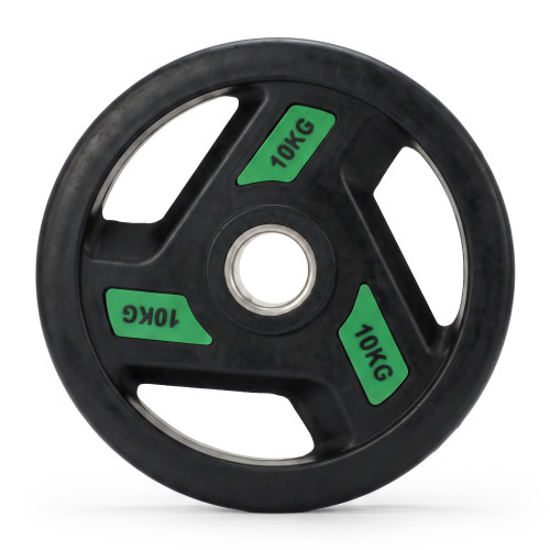 Диск обрезиненный c хватом UNIX Fit PRO 10 кг, 51 мм, 1 шт.