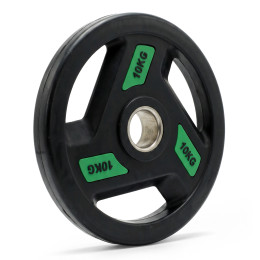 Диск обрезиненный c хватом UNIX Fit PRO 10 кг, 51 мм, 1 шт.