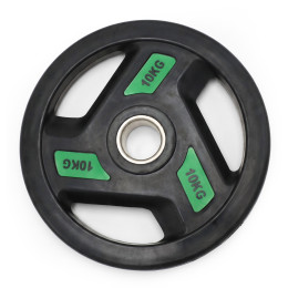 Диск обрезиненный c хватом UNIX Fit PRO 10 кг, 51 мм, 1 шт.