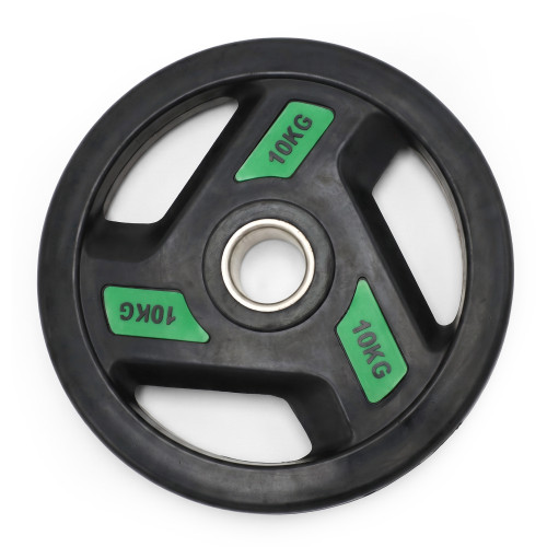 Диск обрезиненный c хватом UNIX Fit PRO 10 кг, 51 мм, 1 шт.