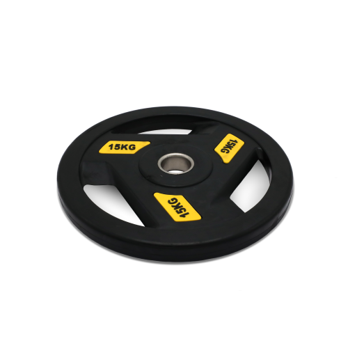 Диск обрезиненный c хватом UNIX Fit PRO 15 кг, 51 мм, 1 шт.