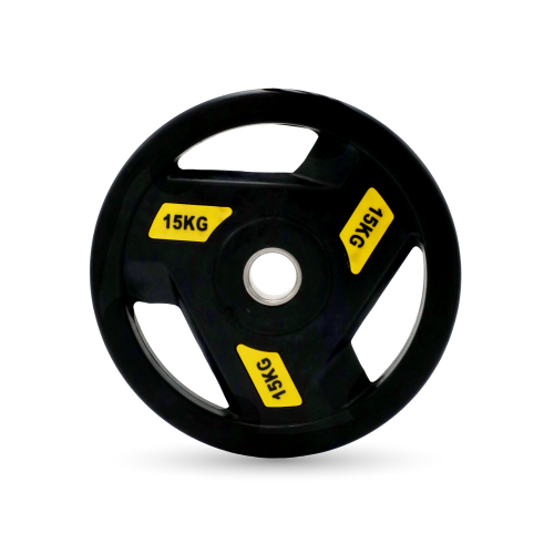 Диск обрезиненный c хватом UNIX Fit PRO 15 кг, 51 мм, 1 шт.