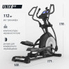 Эллиптический тренажер UNIX Fit E-1100 (LED) PRO