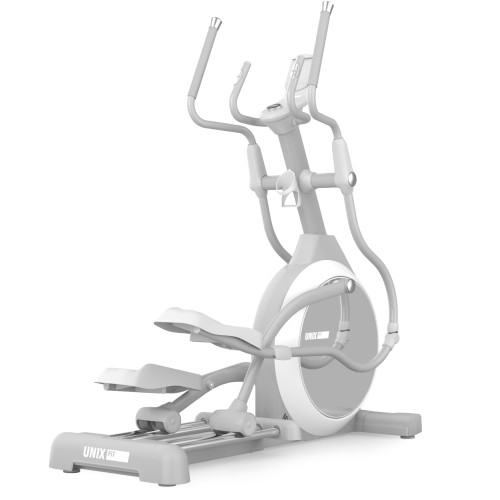 Эллиптический тренажер UNIX Fit MV-850 (ручной наклон / Manual Incline) зеркальный
