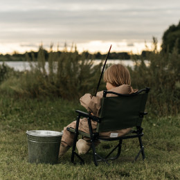 Стул складной UNIX Camp Kinetik детский зеленый