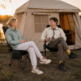 Кресло складное UNIX Camp Trail / Тропа черный