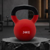Гиря UNIX Fit виниловая 24 кг Red