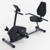 Горизонтальный велотренажер UNIX Fit BR-340E компактный / Compact
