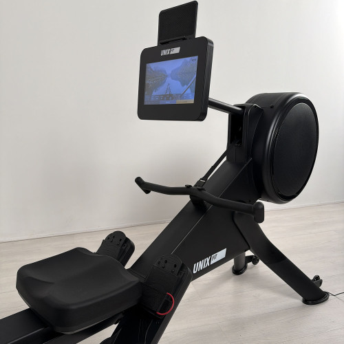 Гребной тренажер UNIX Fit Air (10.1 TFT) магнитный / Magnetic Rower-1100 PRO