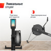 Гребной тренажер UNIX Fit Air аэромагнитный / Magnetic Rower-X черный