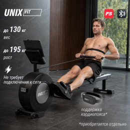 Гребной тренажер UNIX Fit механическая нагрузка / Techno Rower 360