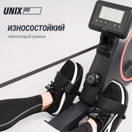 Гребной тренажер UNIX Fit механическая нагрузка / Techno Rower 410