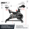 Велотренажер Спин-байк UNIX Fit SB-500 черный