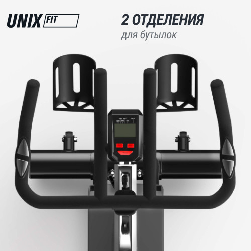 Велотренажер Спин-байк UNIX Fit SB-500 черный