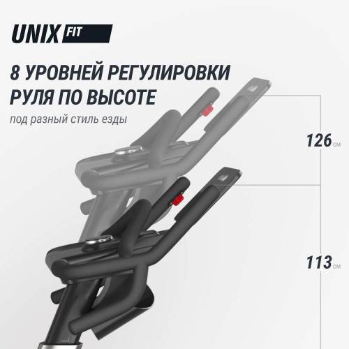 Велотренажер Спин-байк UNIX Fit SB-990 PRO