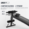 Скамья для пресса UNIX Fit для подъема корпуса / Sit-up 140