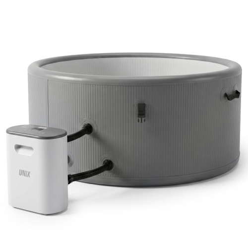 Надувной SPA-бассейн UNIX Line Thermal 180 см серый