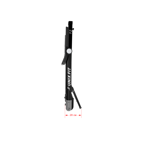 Беговая дорожка UNIX Fit Hi-tech F2 тёмная буря